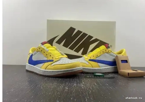 OG DZ4137-700 Travis Canary Jordan SP Scott Low Retro 1 0408